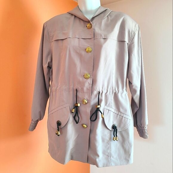 Vintage Geres by CS LTD Hooded Lightweight Jacket – Estimated Medium - Picture 1 of 9